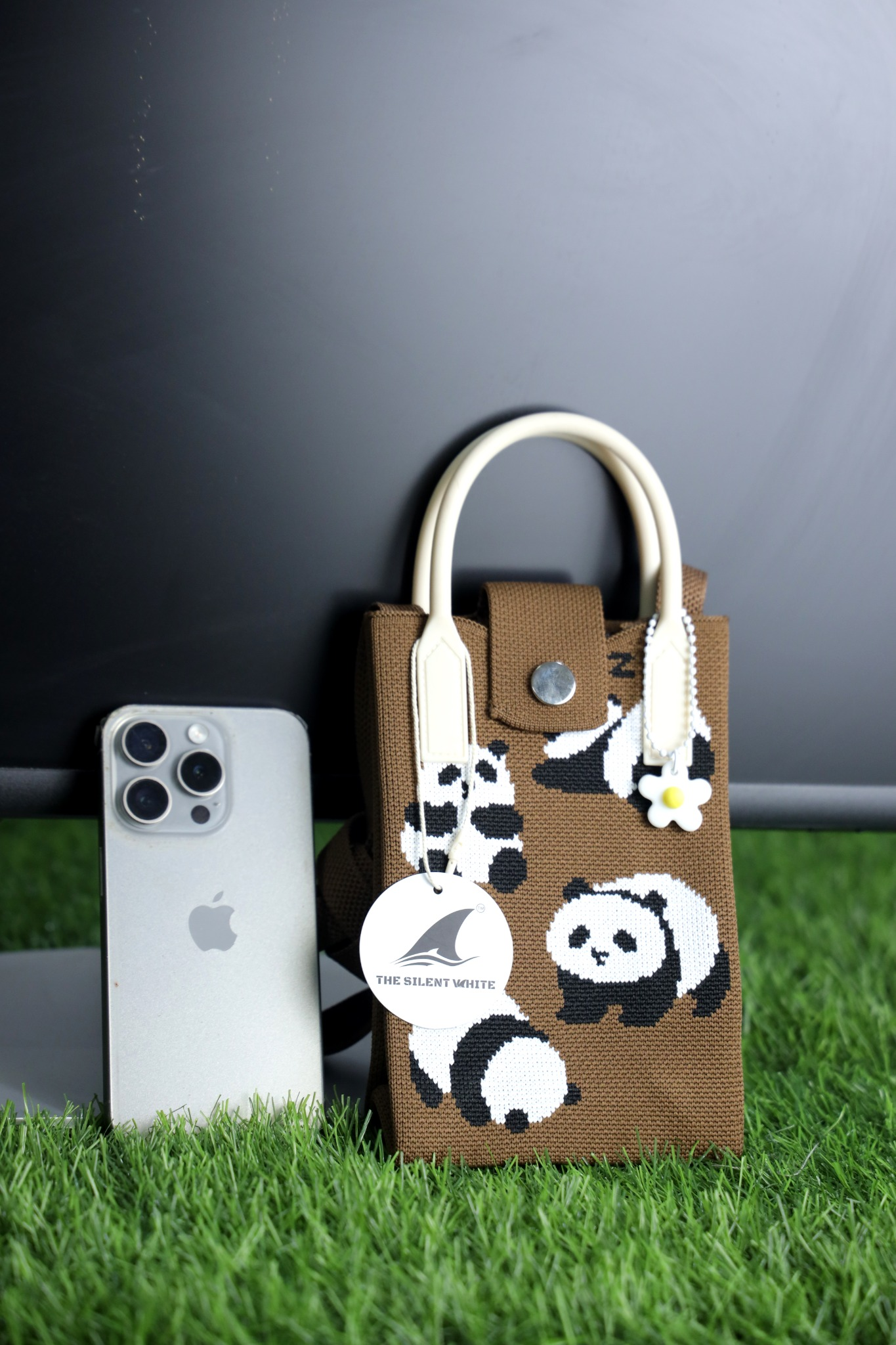 Panda Charm Bag